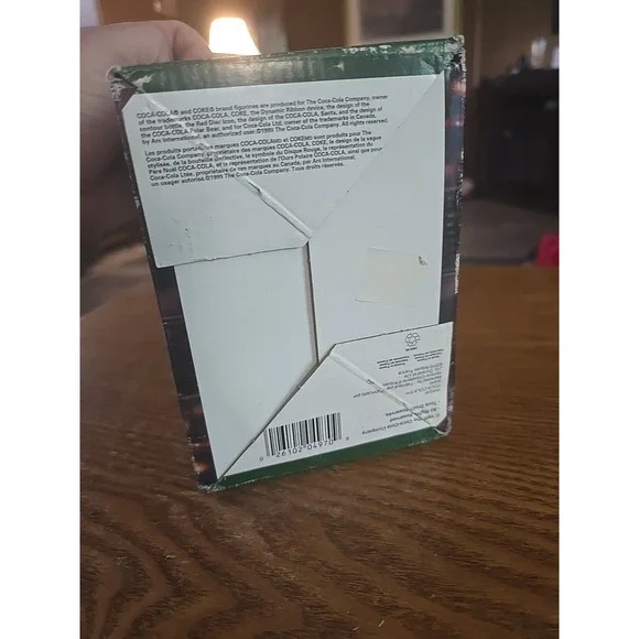 Vintage Coca Cola Polar Bear Clear Glass Figurine France 24% Lead Crystal 1999 - Picture 5 of 5